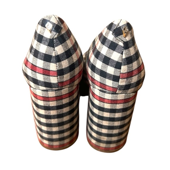Sam Edelman Halston Heels in Shepard Plaid- Size 6 - Picture 9 of 11
